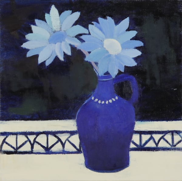 Blue flower