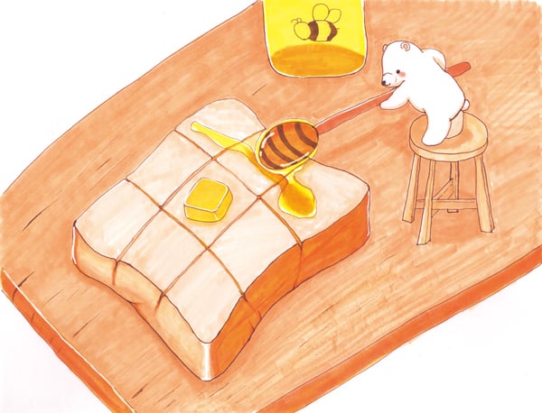 大好きなハニートースト