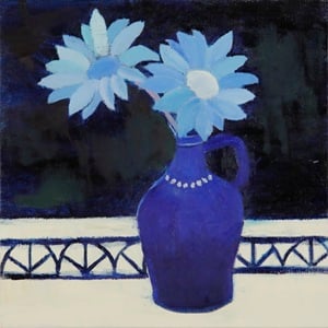 Blue flower