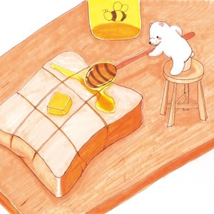 大好きなハニートースト