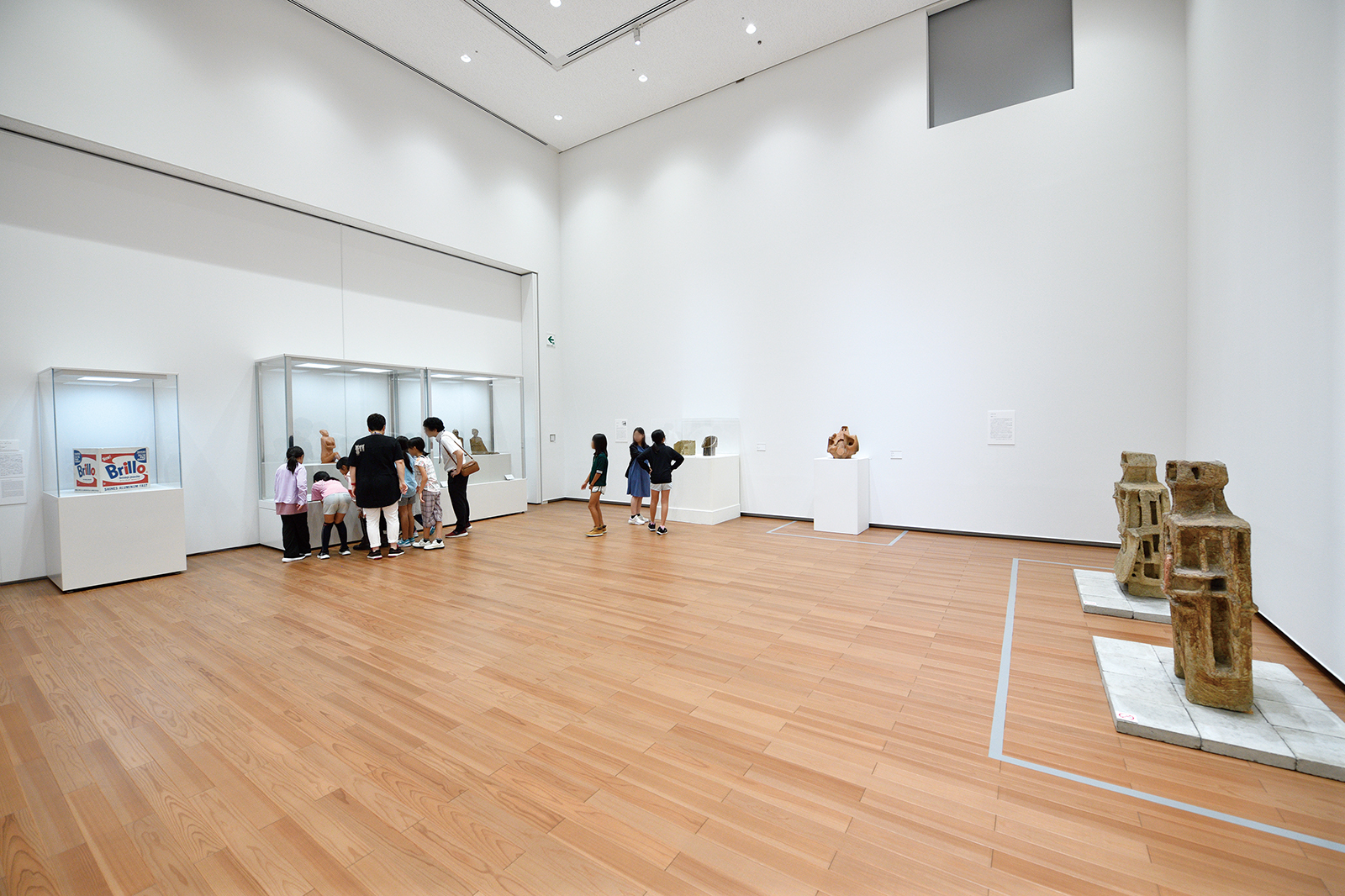 温湿度管理を徹底する常設展示場