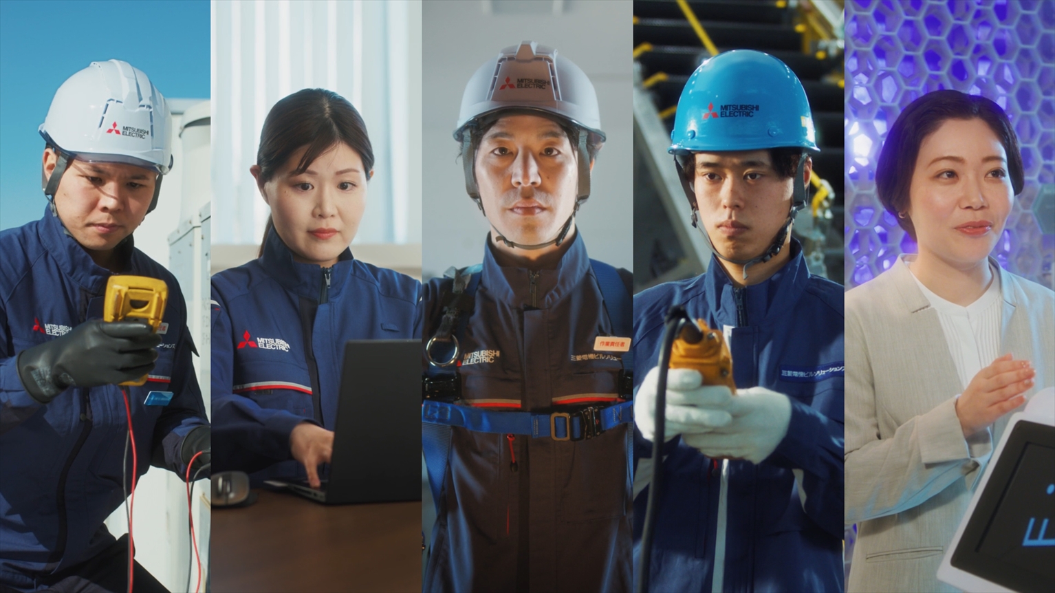 つくる、みまもる、進化させる　すべてのビルに、あしたの「最適解」を。